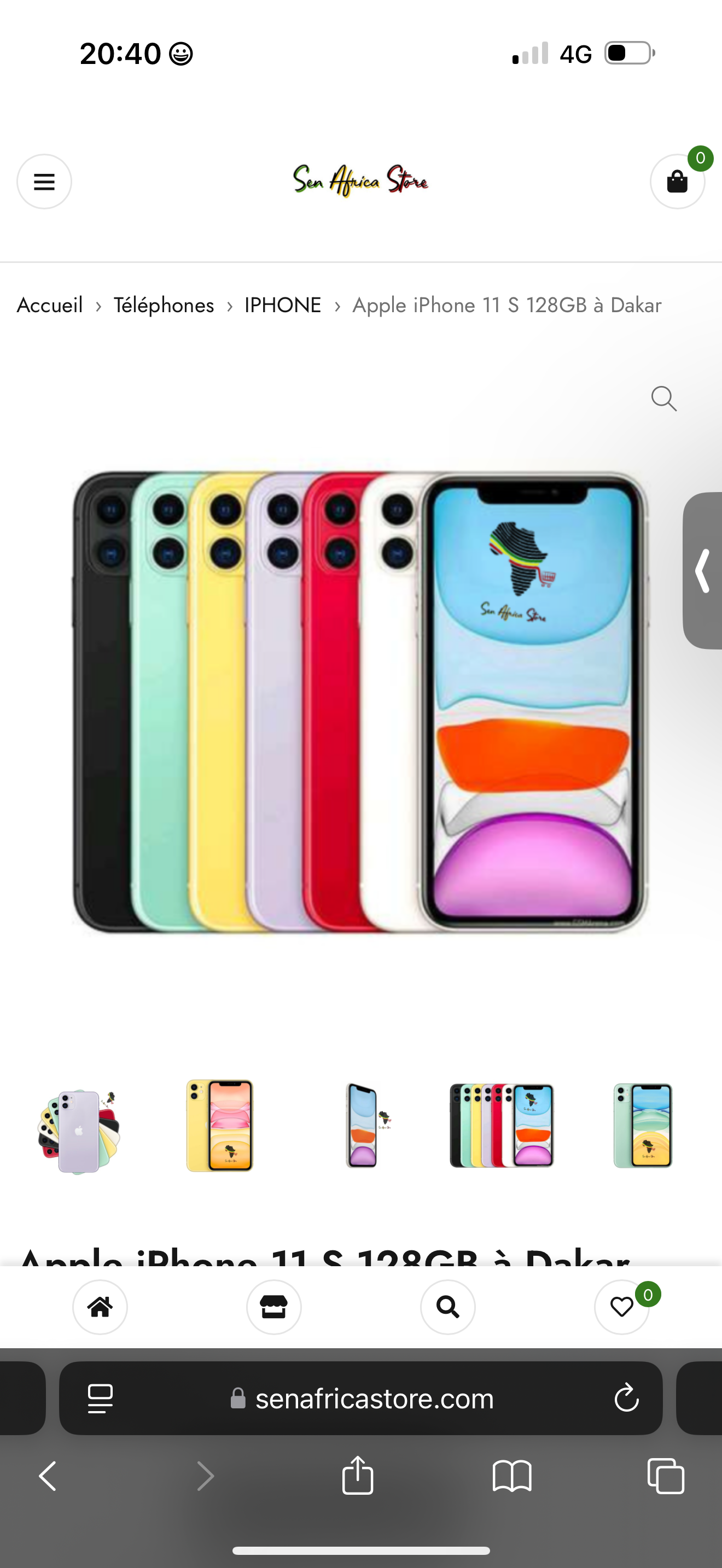 iPhone 11 simple 128gb