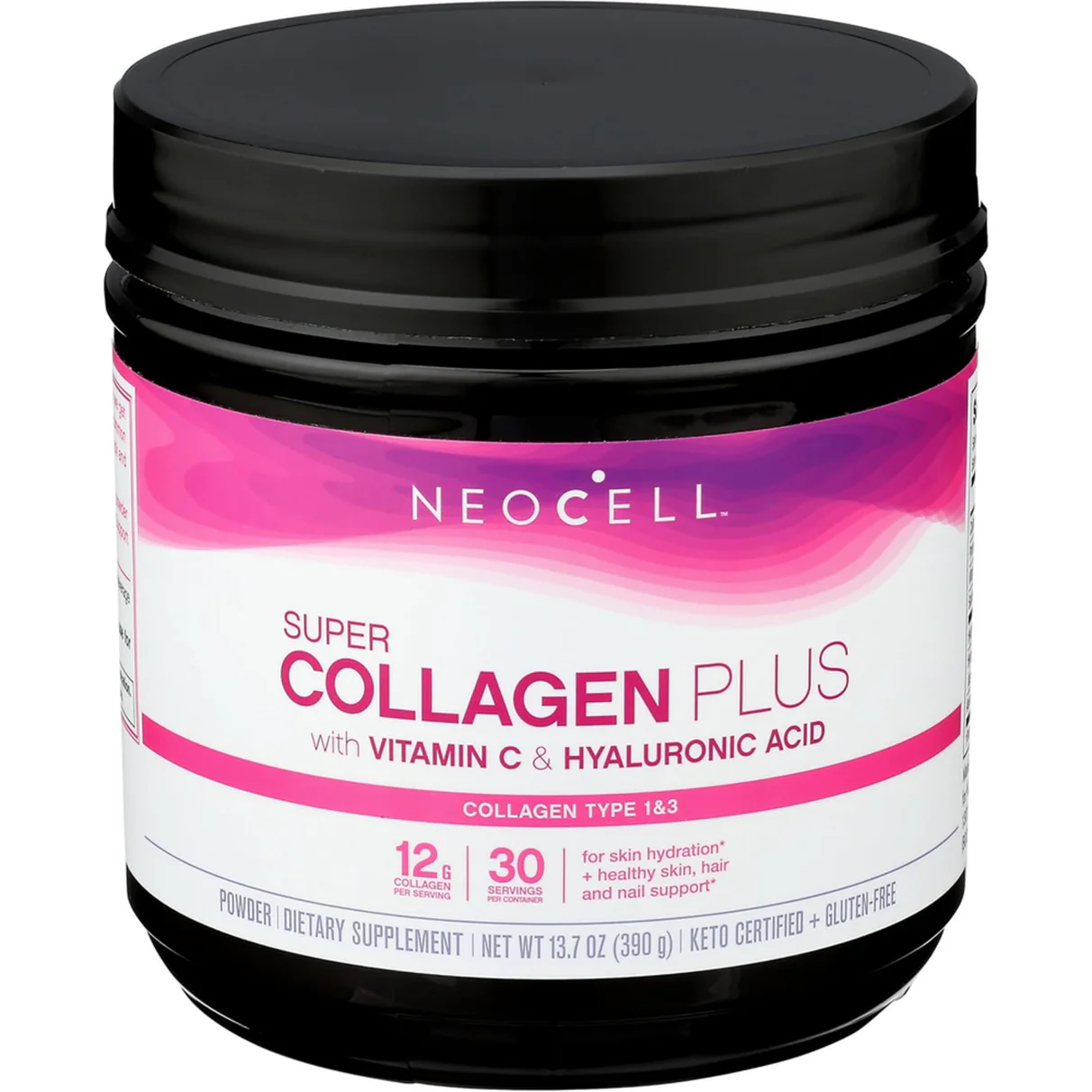 NEOCELL/COLLAGEN PLUS  avec vitamine C et acide hyaluronique (390g en poudre)
