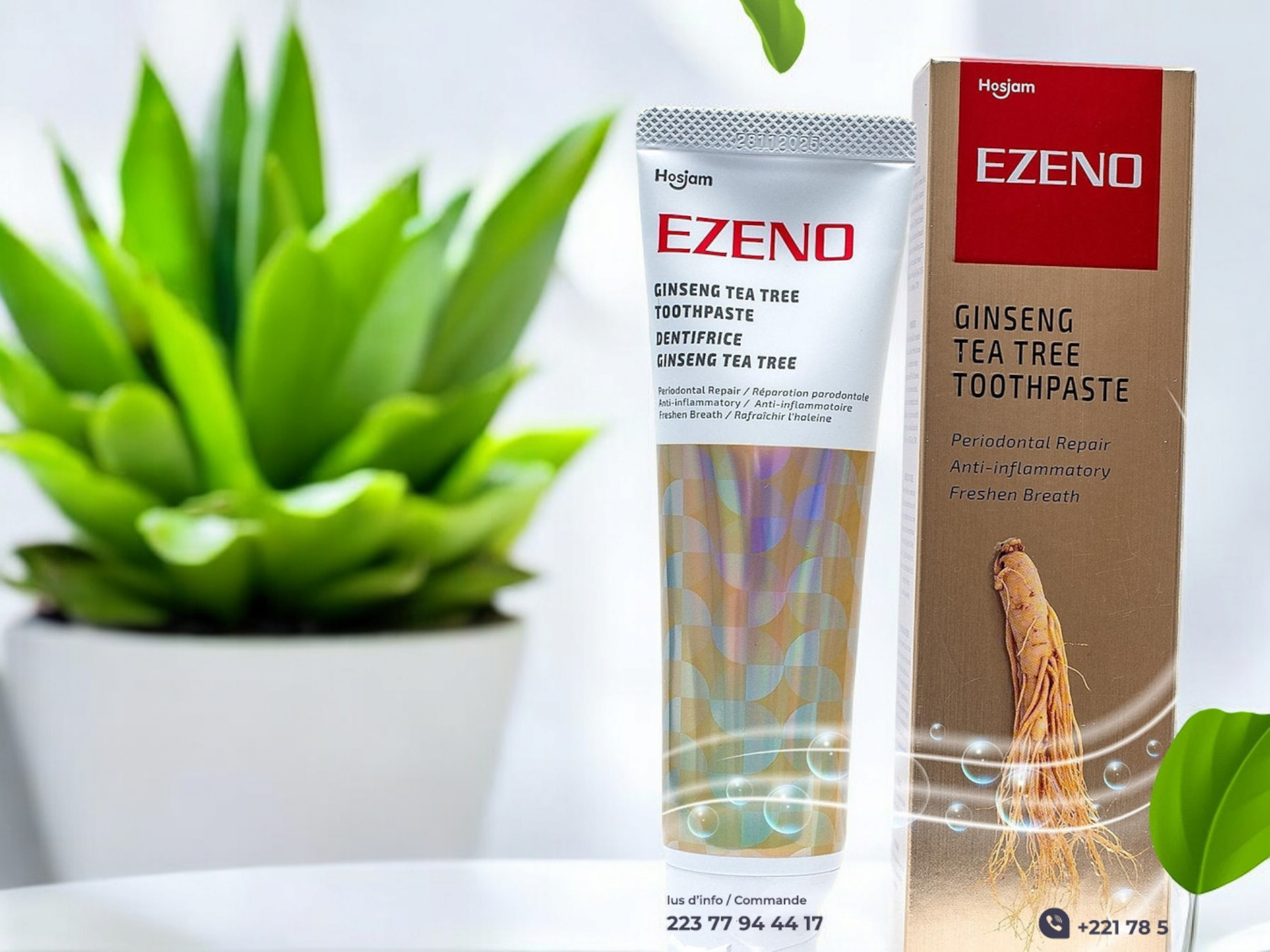 Pâte dentifrice EZENO 