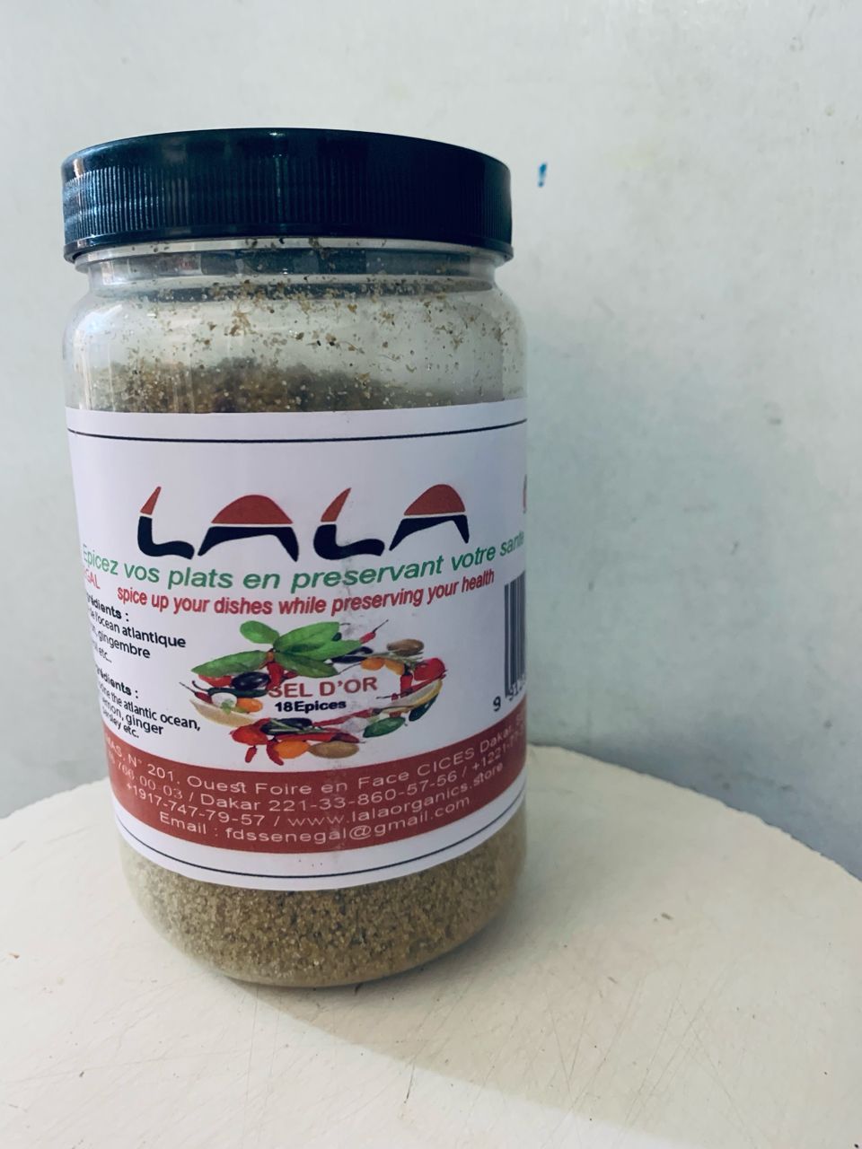 Sel d’or 18 épices 400g