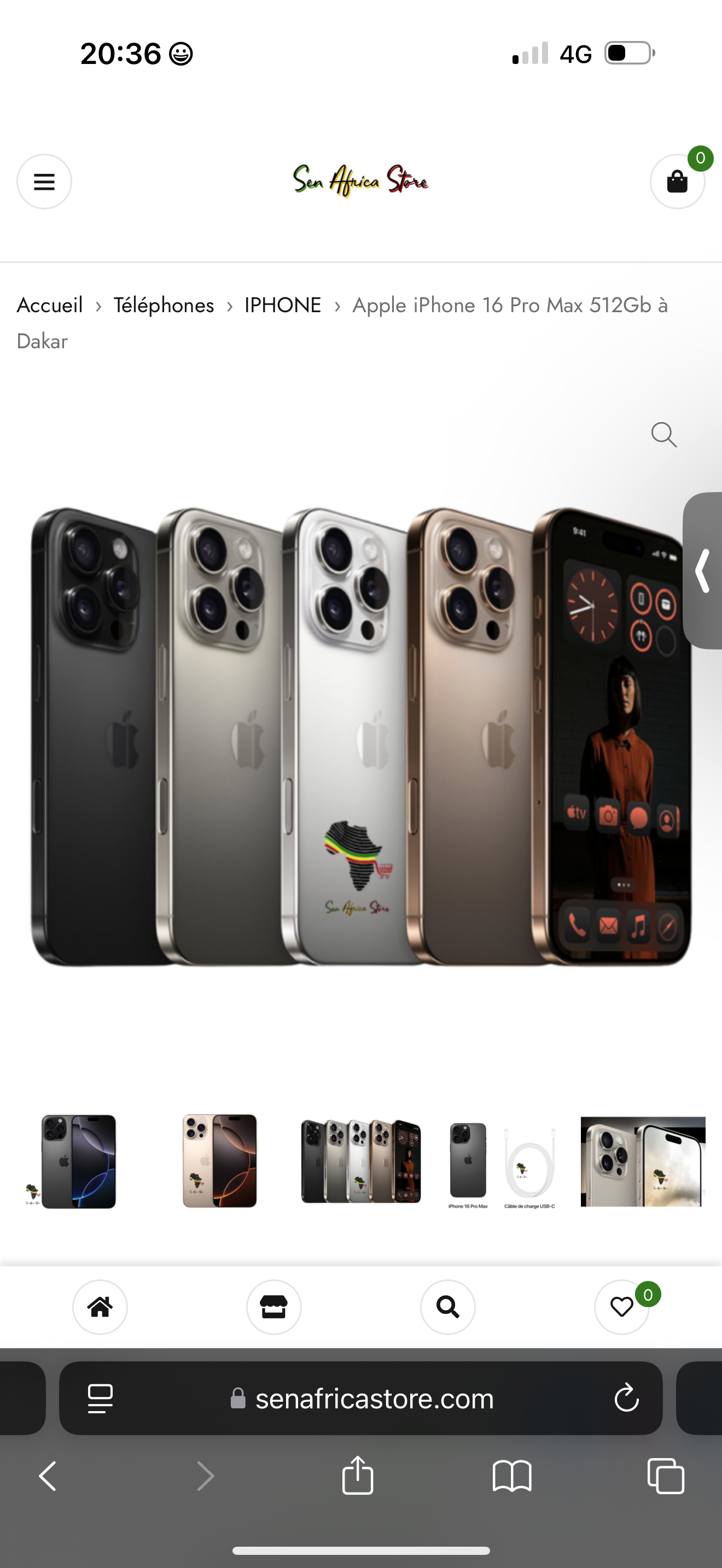 iPhone 16 pro max 512gb