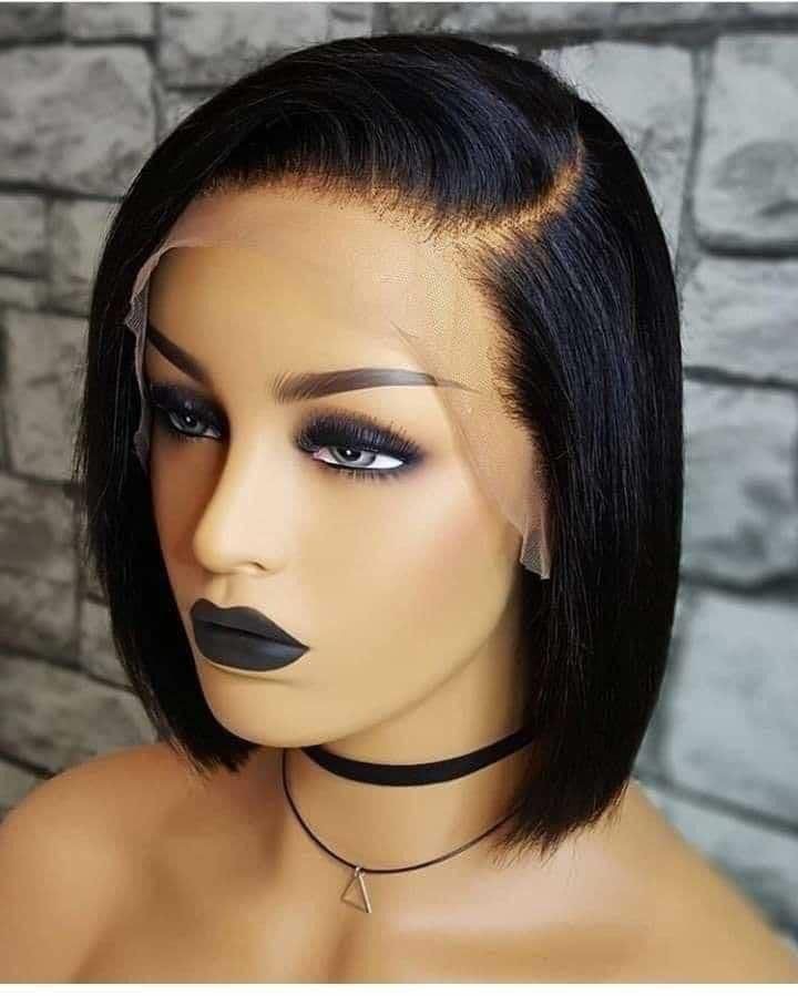 Perruque coupe carrée 