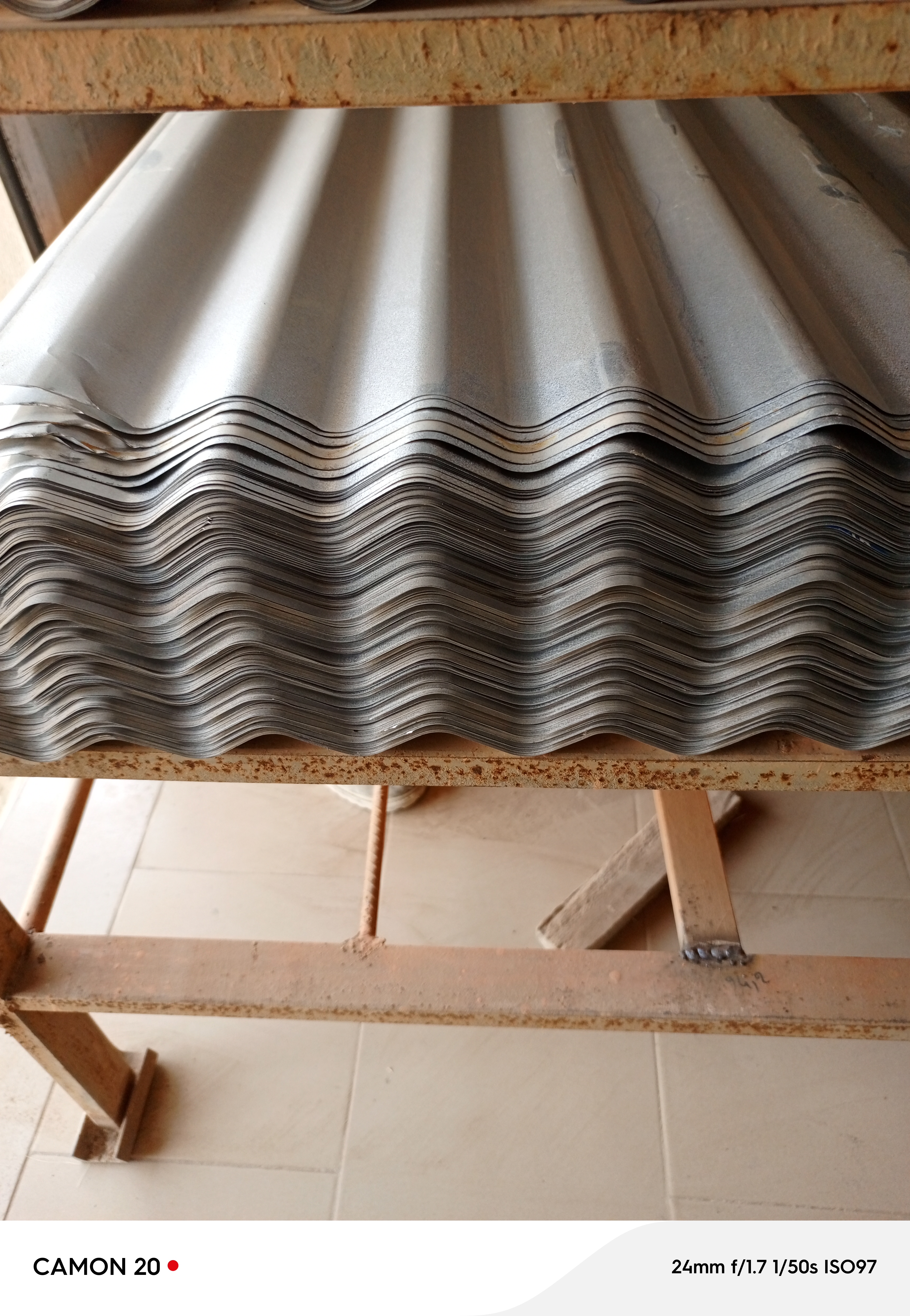 Tôles 0,17 aluminium