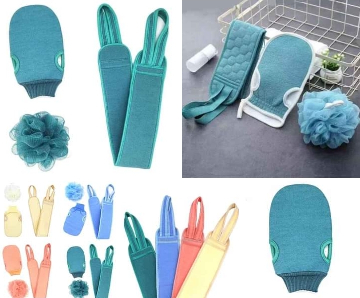 Ensemble d'éponges de bain 