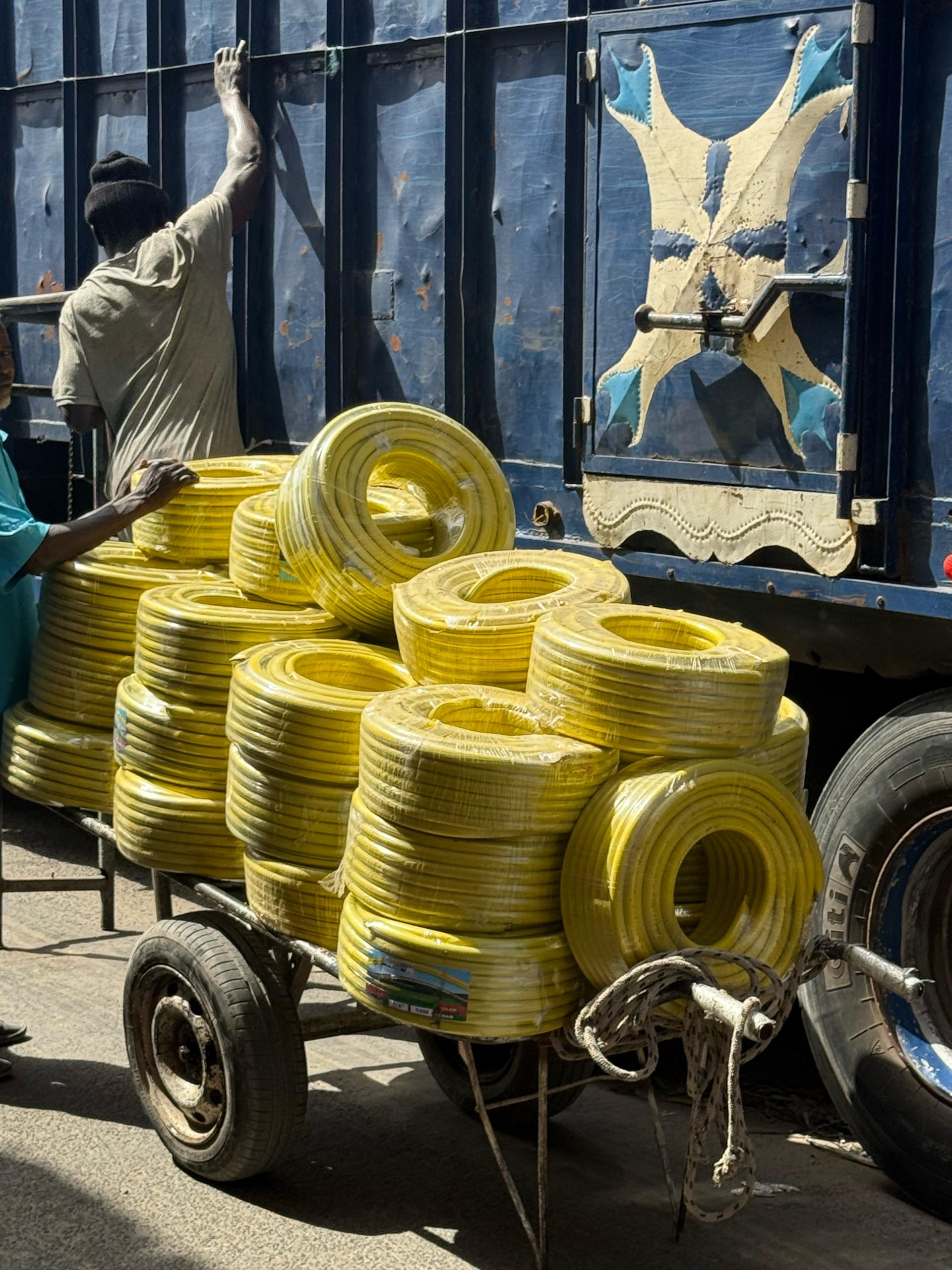 Racord jaune pour arrosage