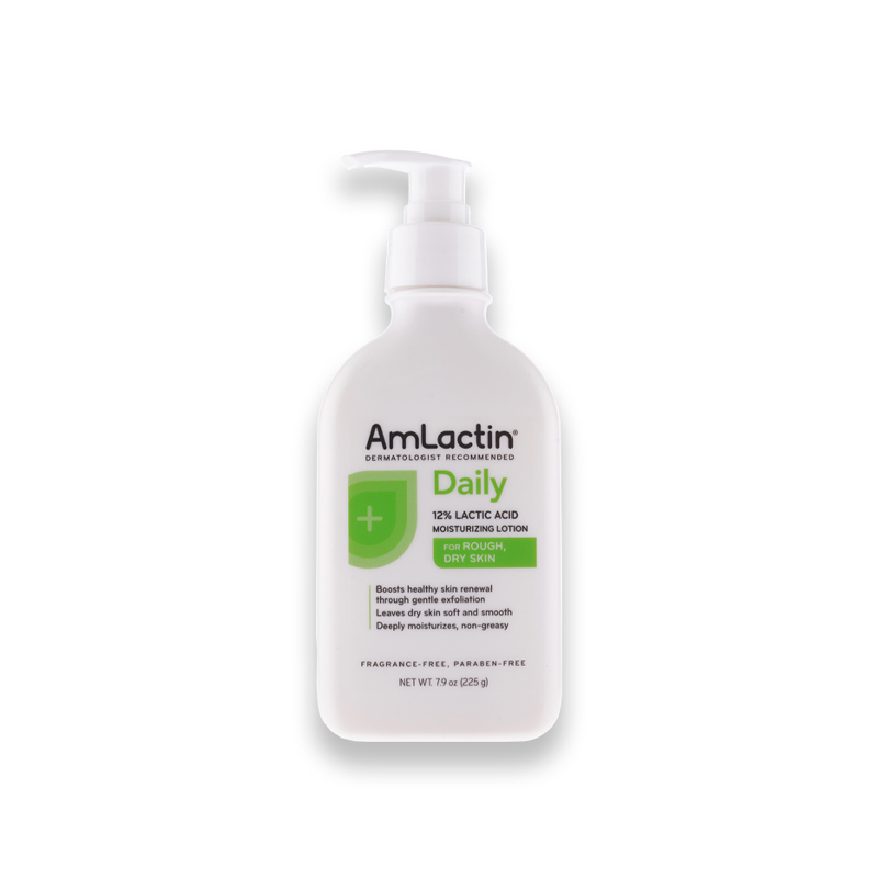 AMLACTIN Lait Hydratant Exfoliant Doux Quotidien à l’Acide Lactique 12%/400g