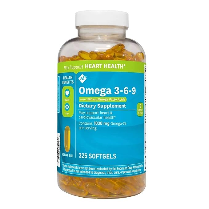 HEART HEALTH/ Oméga 3-6-9 /325 softgels