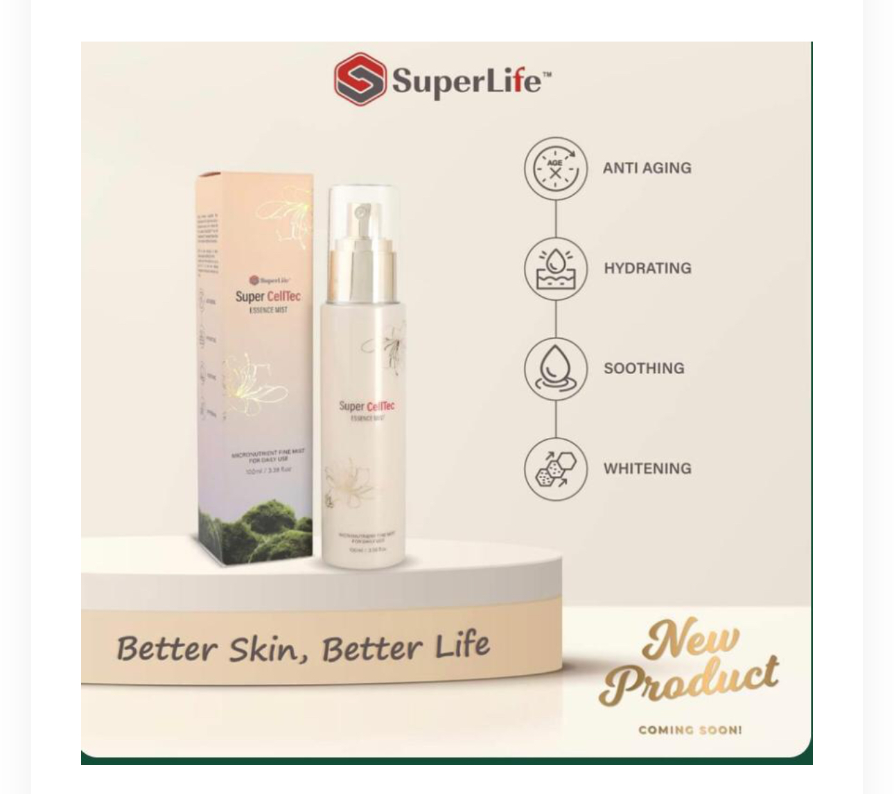 Cell Tech Spray Visage 