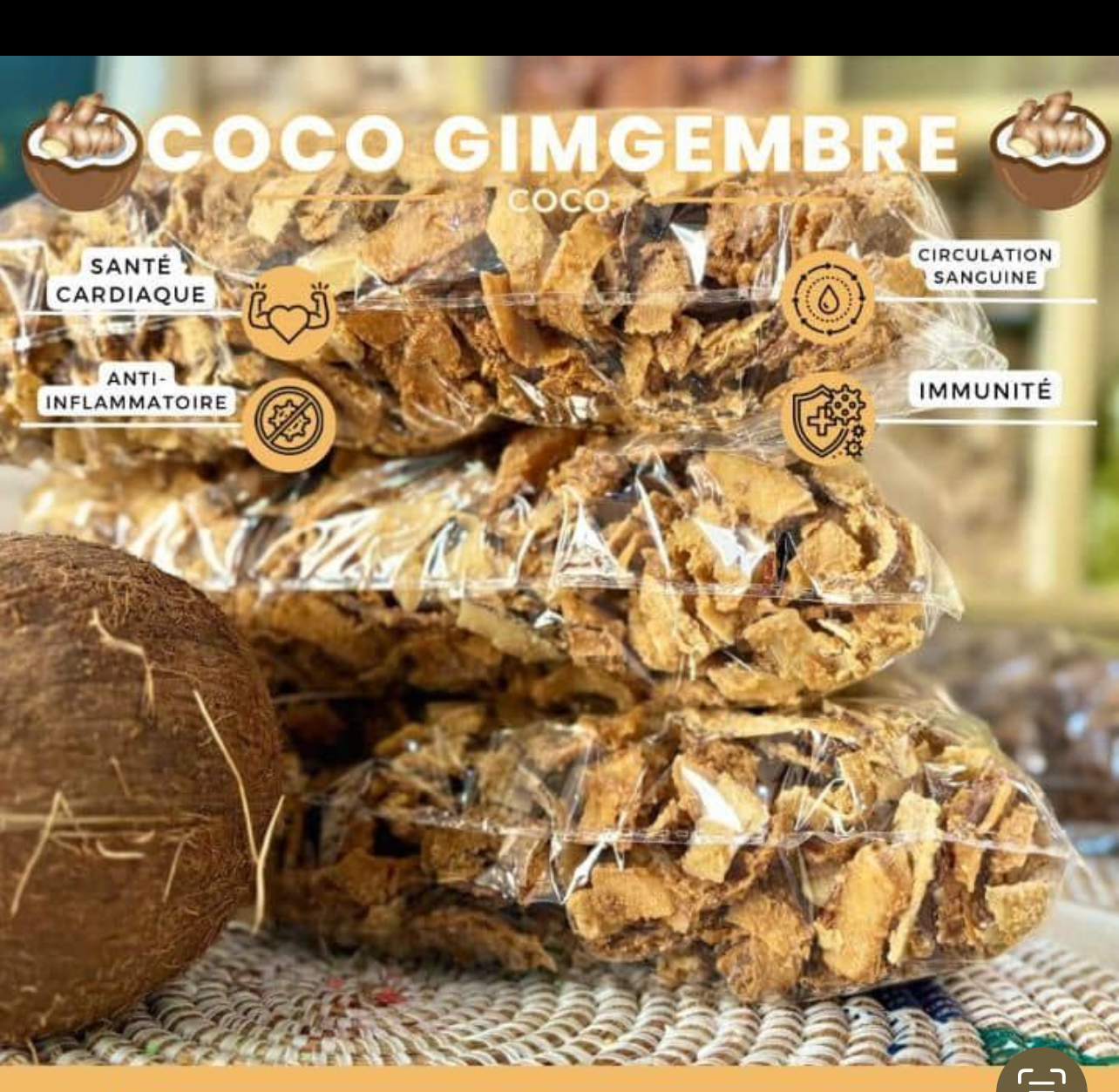 Coco Gingembre – Vitalité, énergie et goût relevé