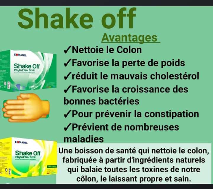 Shake off Phyto Fiber un excellent désintoxiquant.