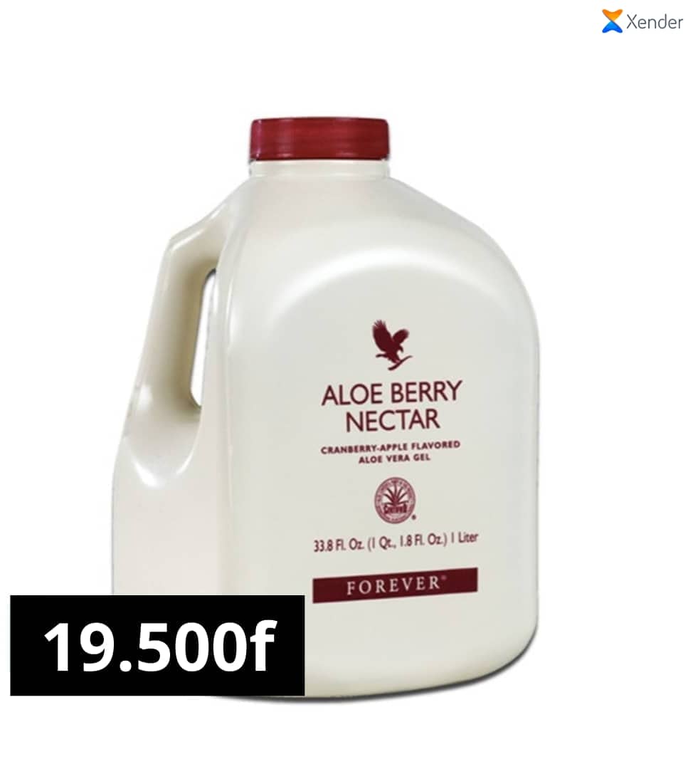 Aloe berry nectar: boisson à l'aloès 1 litre  Vera+ pommes+cannerb