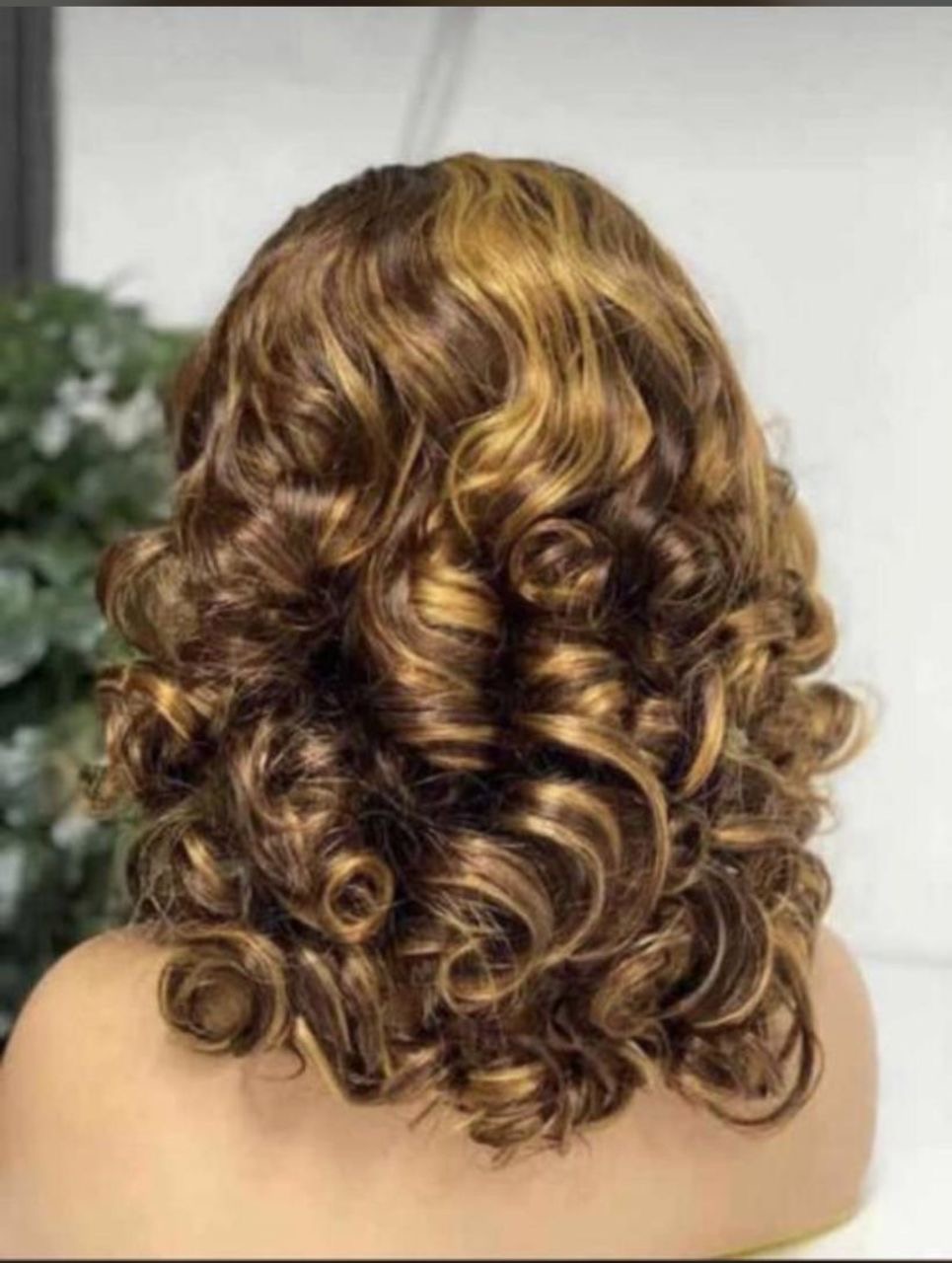 Perruque bouclage  piano 