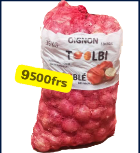 Sac Oignon 25 Kg