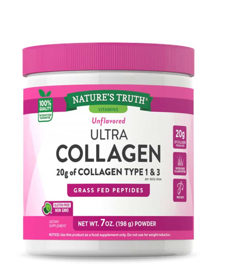 NATURE’S TRUTH Ultra Collagène Type 1 & 3 en Poudre