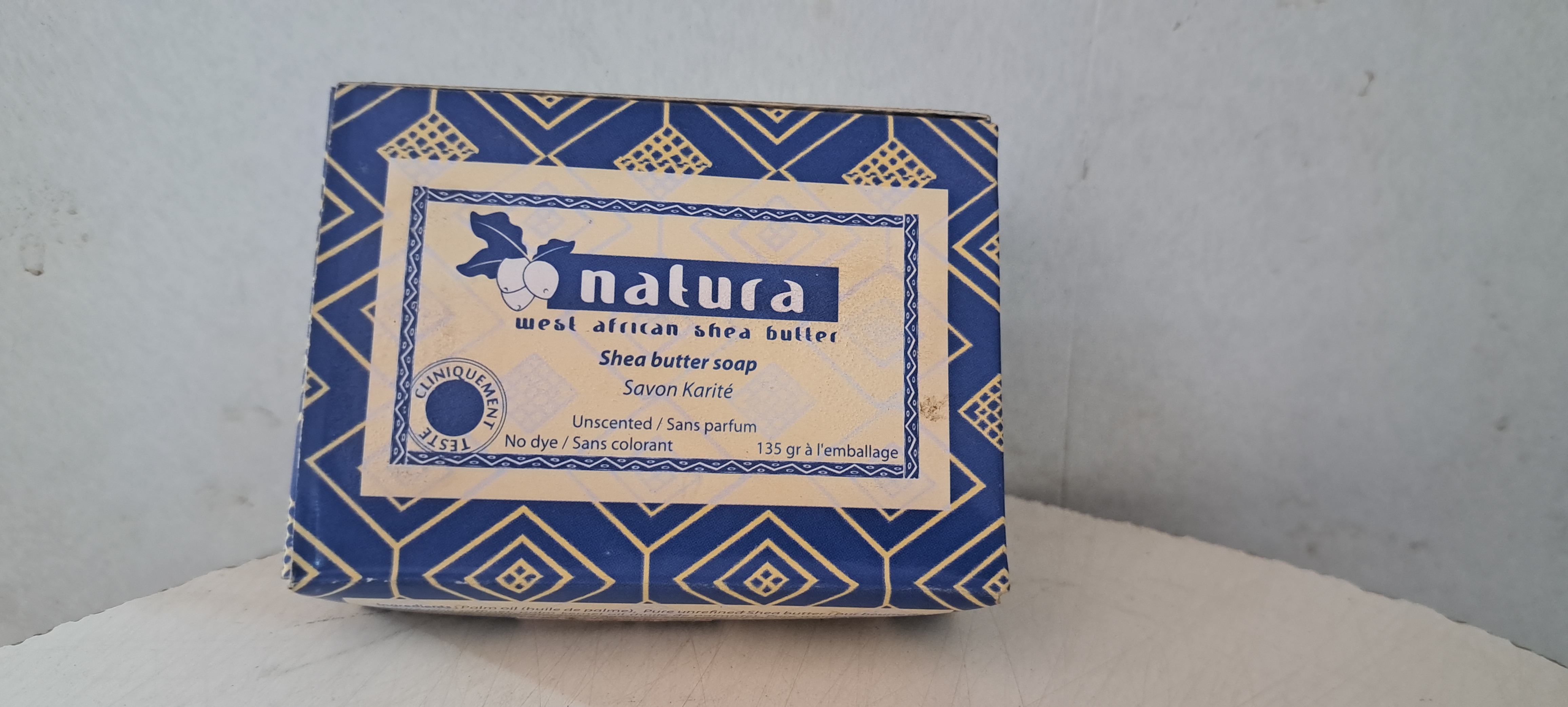 Savon au karité natura