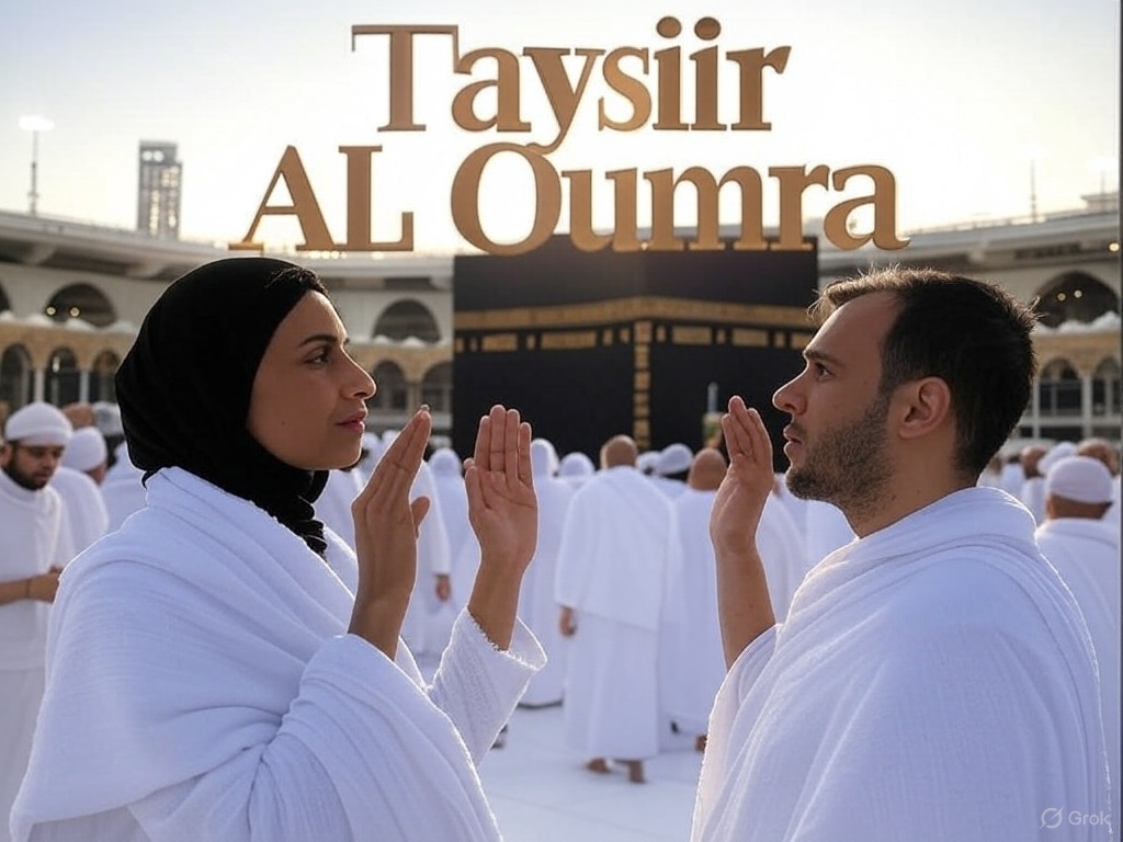 Taysiir AL Oumra ( Vous facilite et faire L'Oumra  à votre place sans vôtre déplacement)