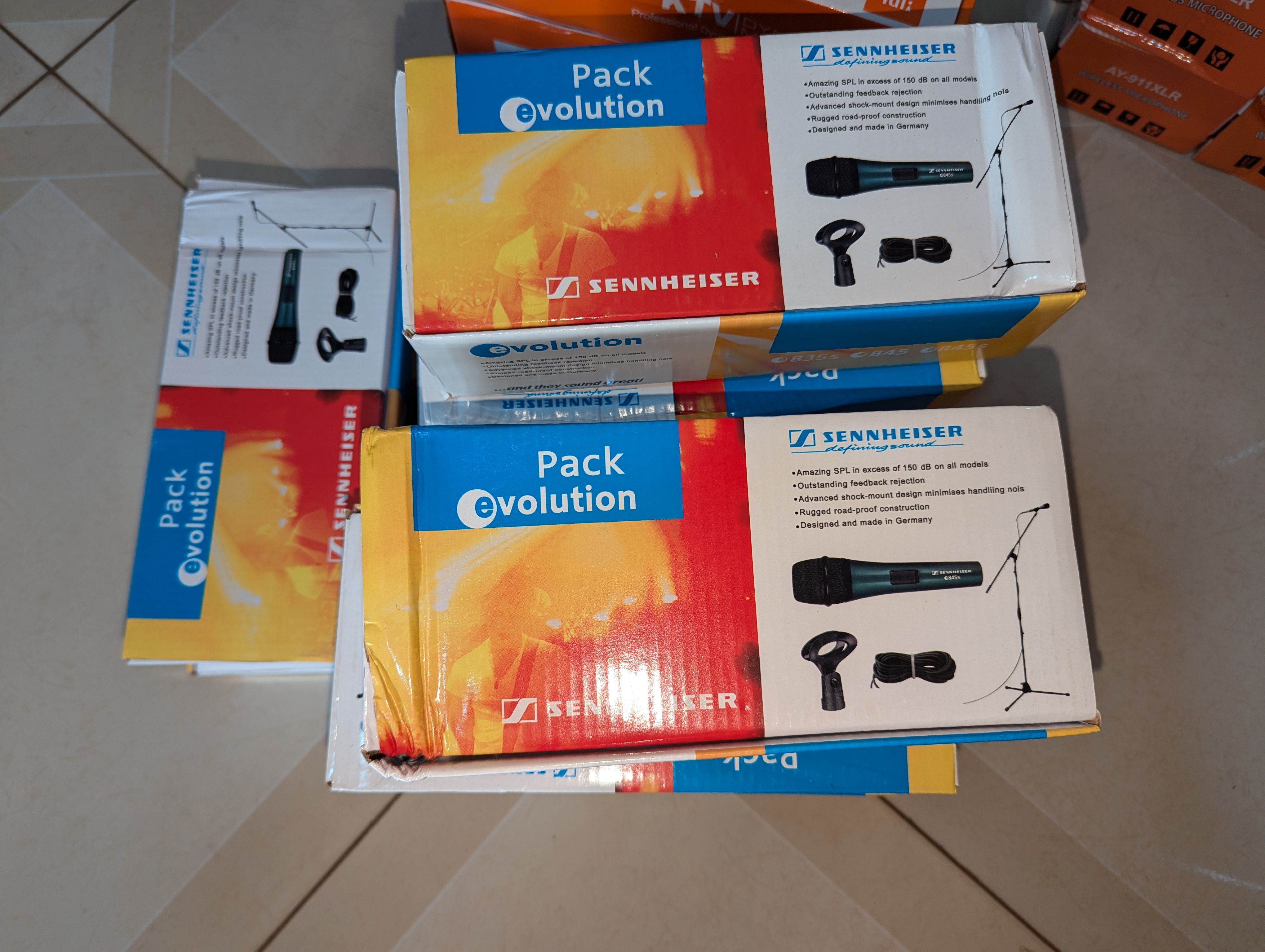 Micro a fil Sennheiser 