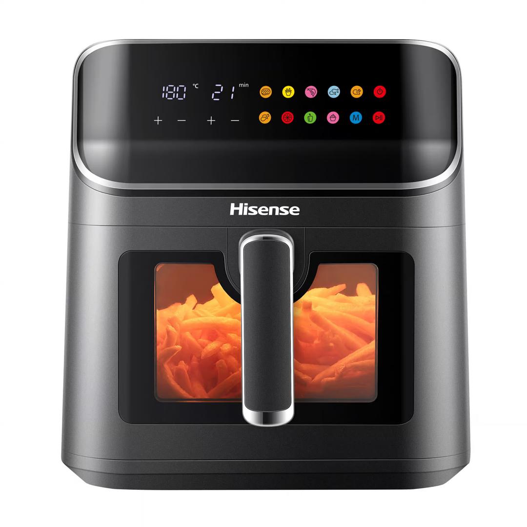 AIR FRYER HISENSE 6,7 LITRES FENÊTRE VISIBLE NOIR H06AFBS2S3