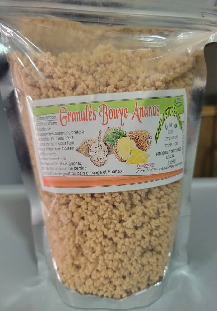 Granulés bouye ananas