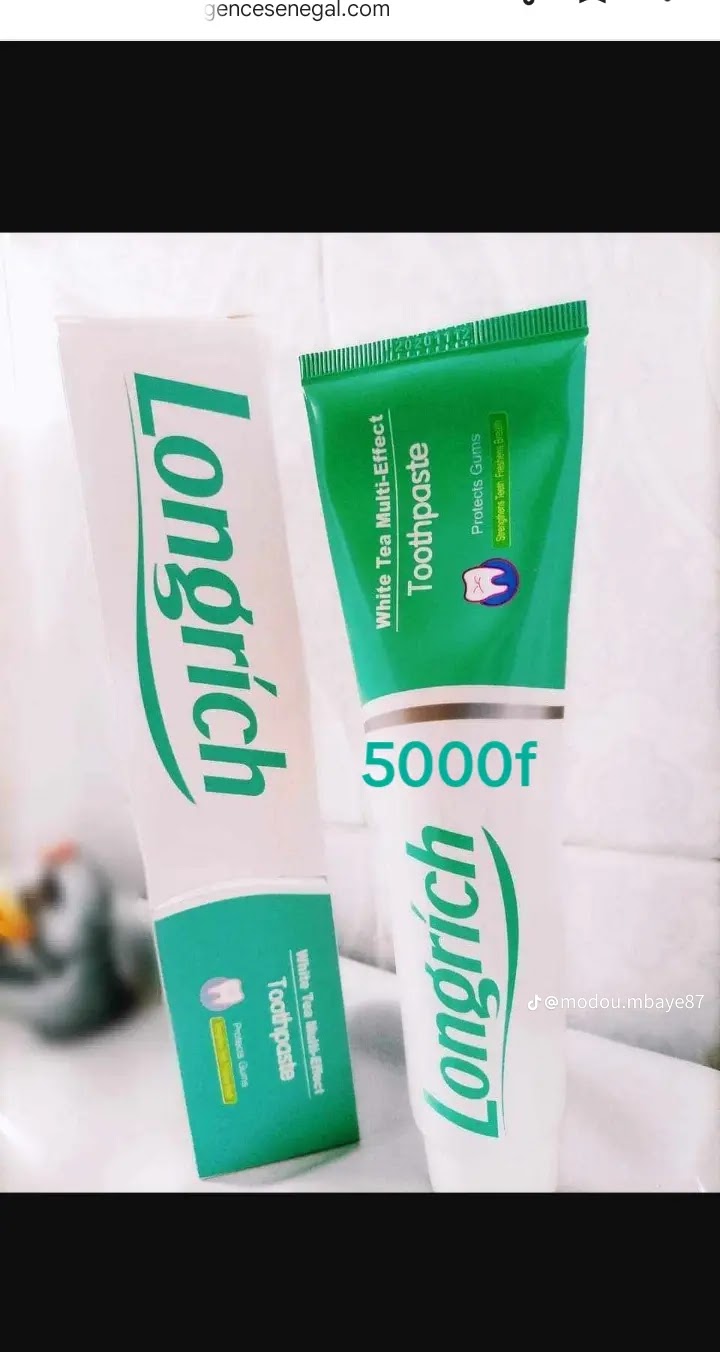Patte dentifrice Longriche