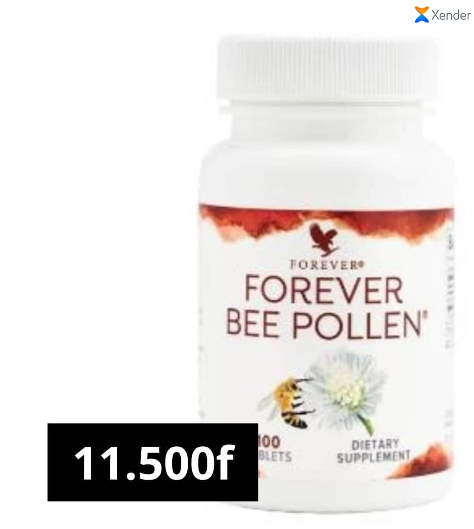 FOREVER BEE POLLEN est un complément alimentaire qui fait parti des produits de la ruche. Boîte de 100 comprimés.