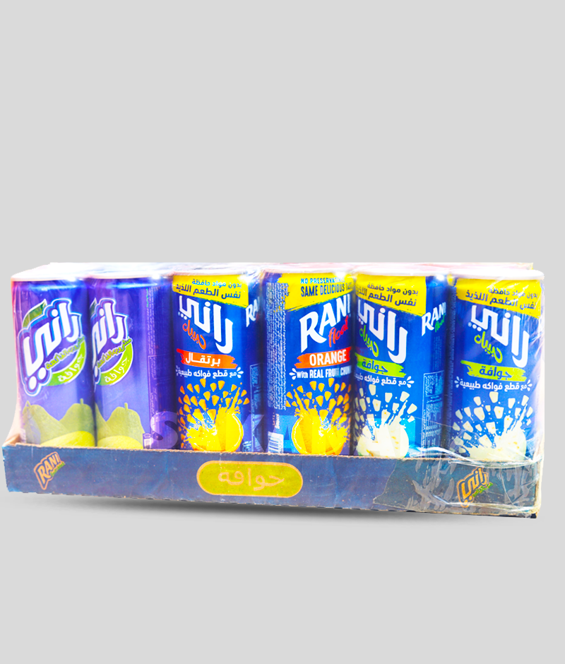 Carton cannettes Rani 