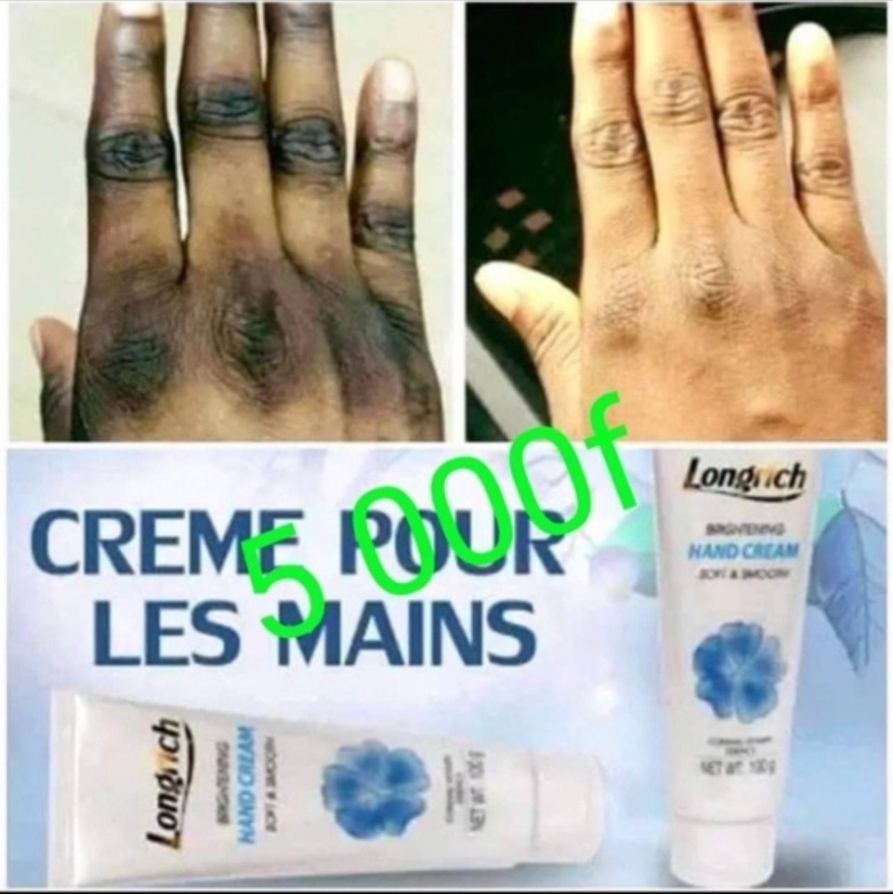 Crème main Longrich