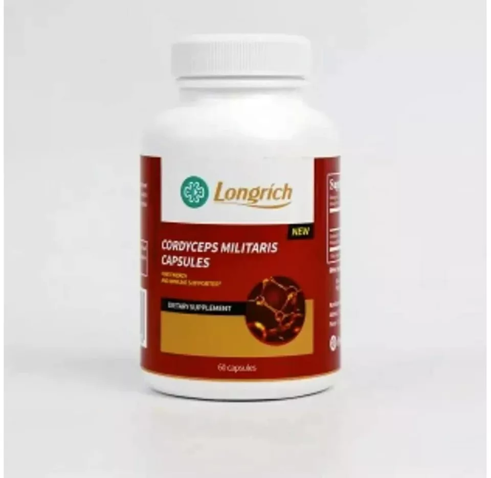 Longrich Cordyceps Militaris Capsule-Boosts Système Immunitaire (60 capsules) 