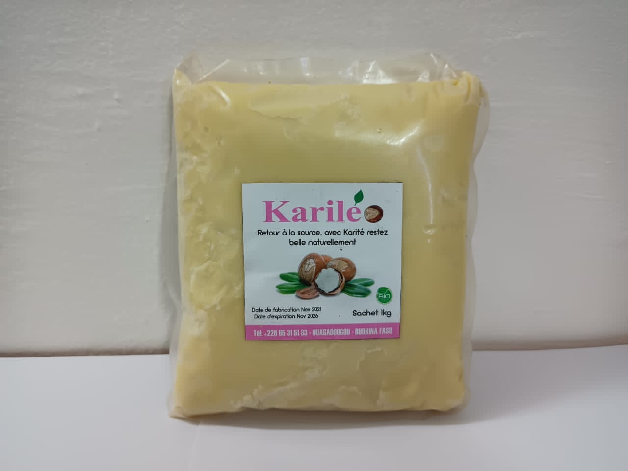 Beurre de karité naturel 