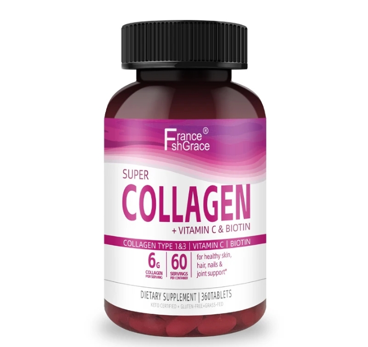 COLLAGÈNE VITAMINE C &  BIOTIN 