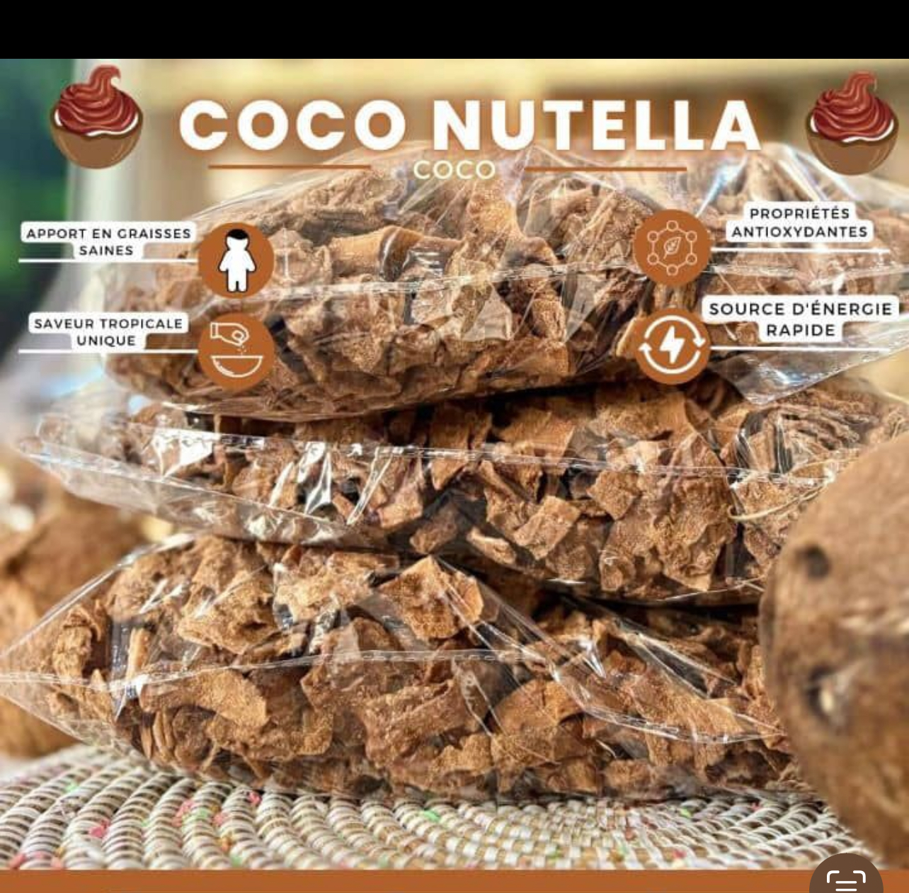 Coco Nutella – Saveur chocolatée et énergie tropicale