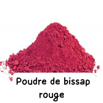 Poudre de bissap rouge