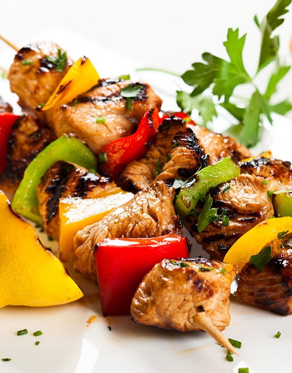 Plateau salés Vip avec brochettes de poulet 