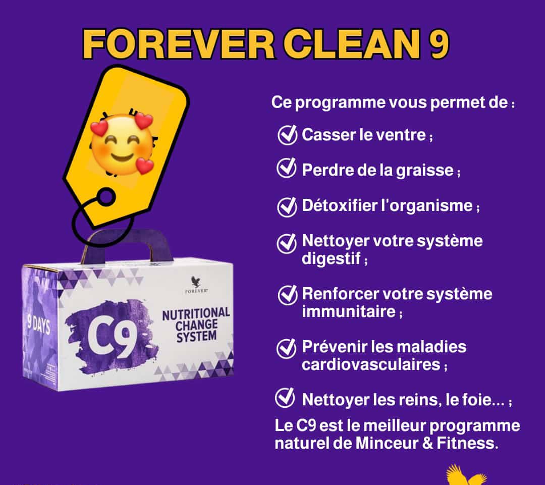 C9 est un programme détox de jours.