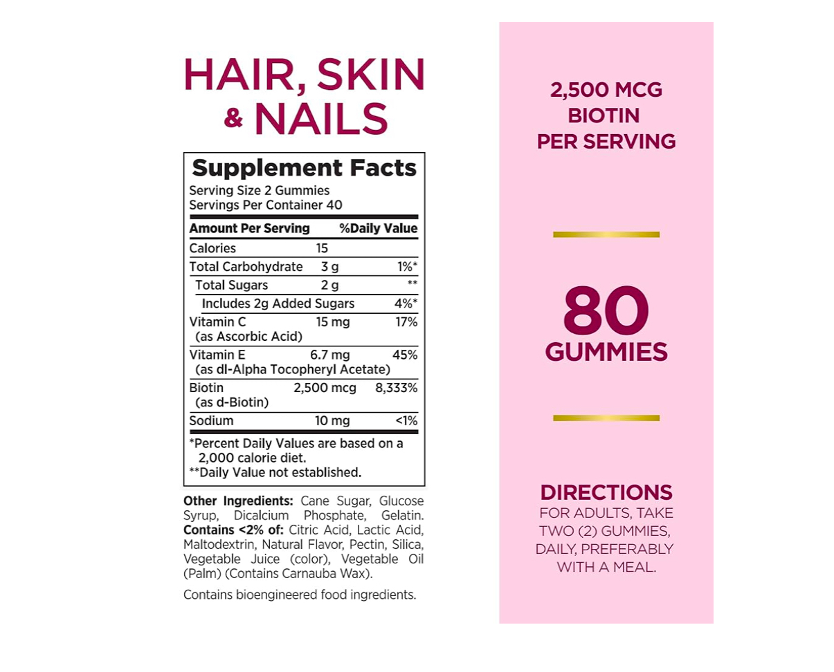 Hair, Nails & Skin by Nature’s Bounty